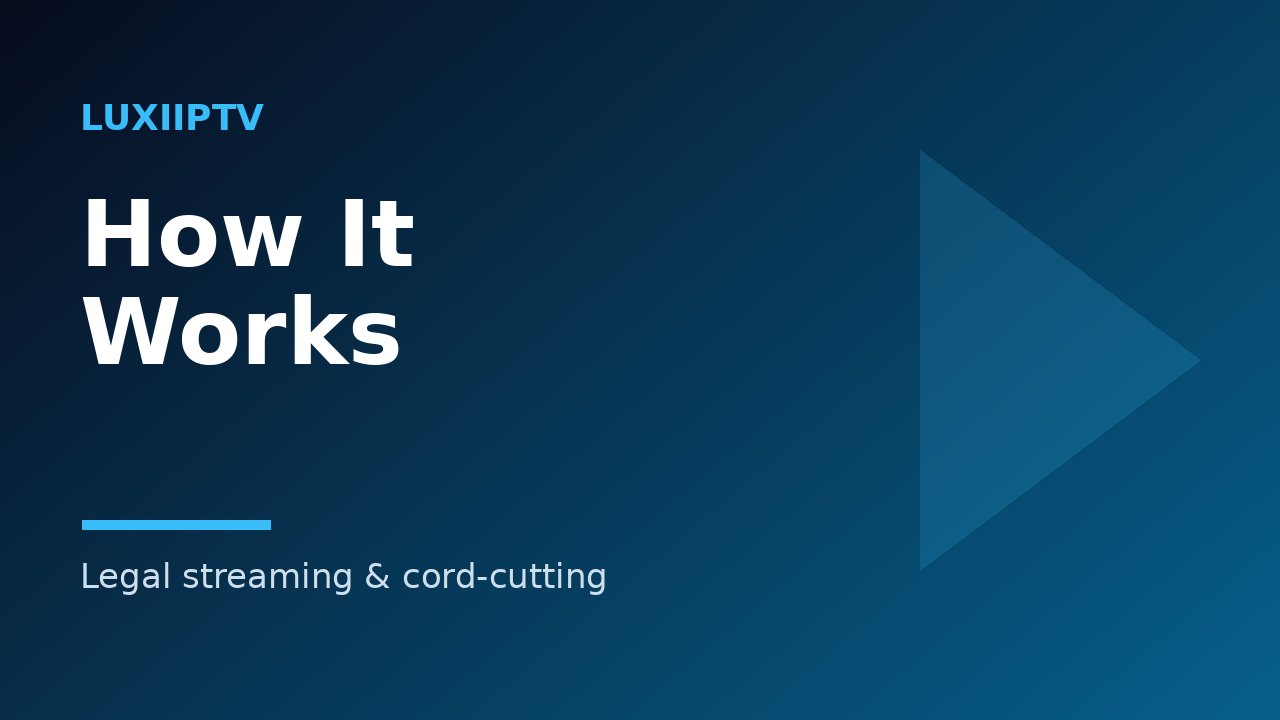 Person switching from an IPTV app to a legal streaming service on a Fire TV Stick and smart TV